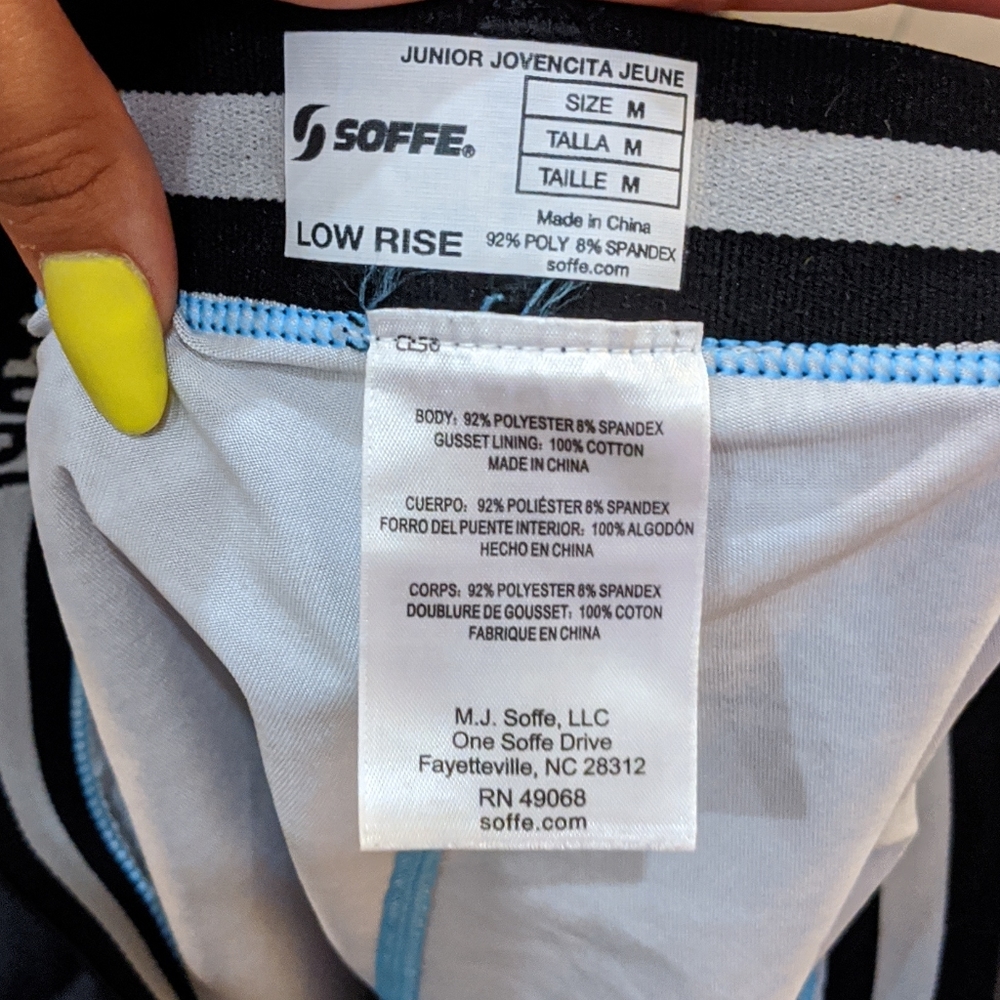 SoffeDri Low Rise Athletic Spandex shorts - Picture 3 of 6
